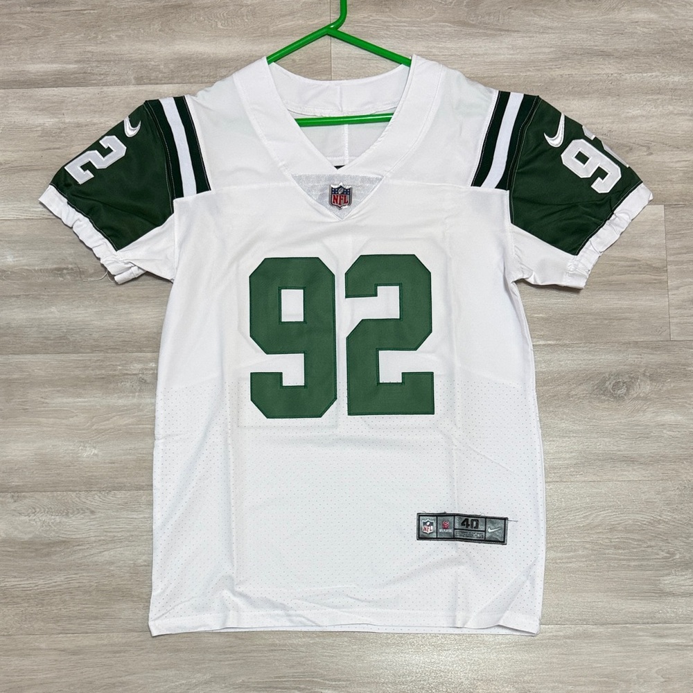White Mens Leonard Williams NY Jets Jersey